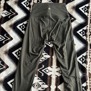 lululemon athletica Olive Green Leggings